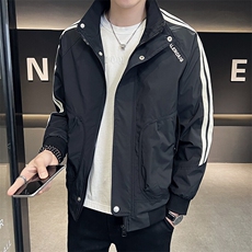 店主风夹克秋季外套男装衣服痞帅刺绣特批款C317-9235-P85，男装夹克，电商C317