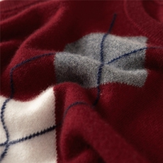 2025年秋季时尚百搭休闲复古菱形背心，女装马甲，绒知纯羊绒