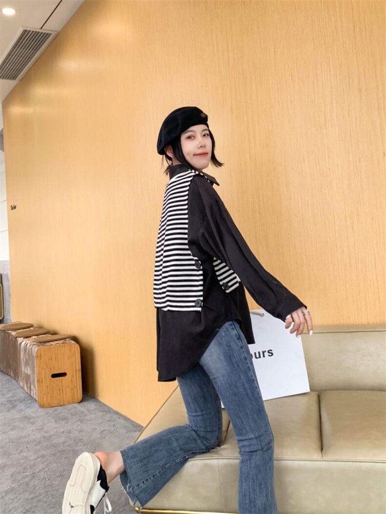 两件套衬衫可以分开搭配哦，女装衬衫，百变诱惑(6F)