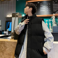 大码秋冬季韩版马甲男女潮流立领棉服修身加厚坎MJ908-P50，男装背心/马甲，星座1109-3