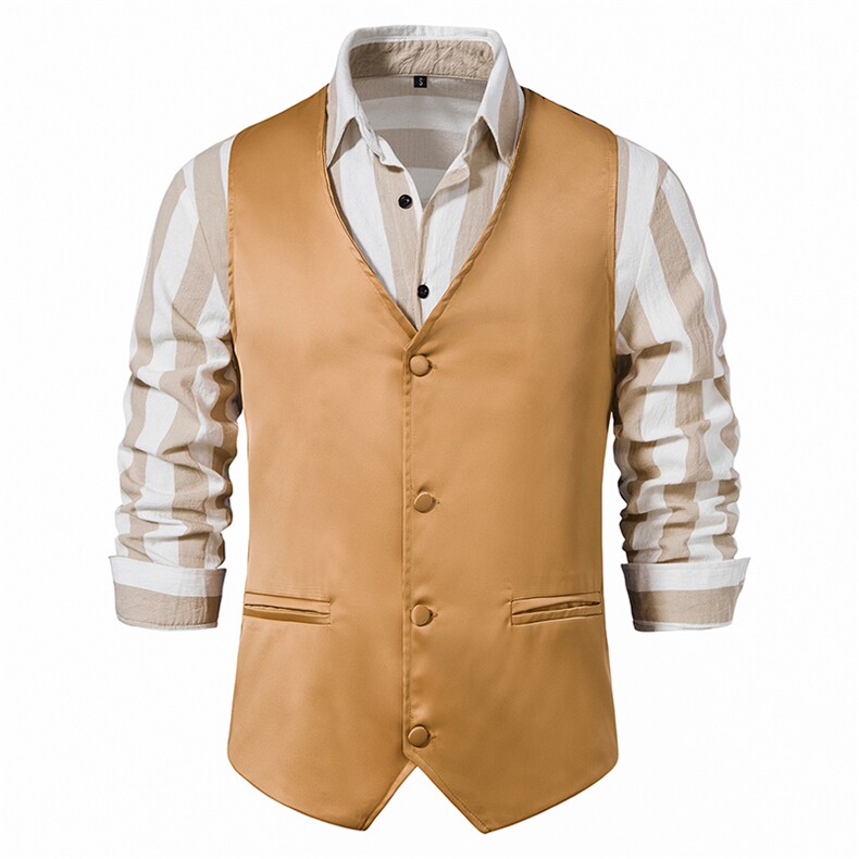 男士纯色婚庆礼服马甲英伦休闲修身舞台服装M72,男装背心/马甲,星座1314