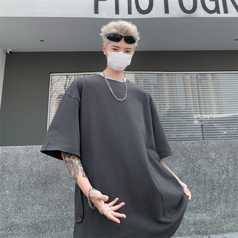 短袖T恤男款夏季ins潮牌宽松休闲上衣T128-P35,男装T恤,星座308B-2