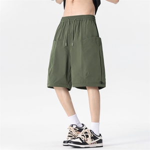 夏季工装短裤男ins潮牌日系休闲百搭潮流痞帅五分裤子DK02512-P45图片