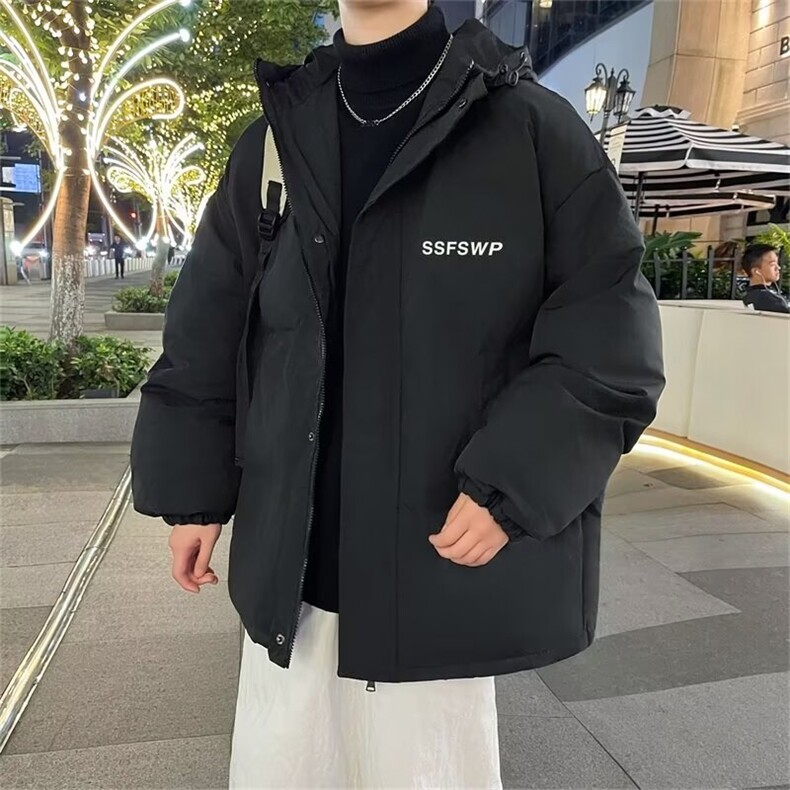 新款棉衣男冬季加厚棉袄外套韩版潮流宽松ins潮牌面包棉服MY902,男装棉衣,星座1116A-1（原606A）