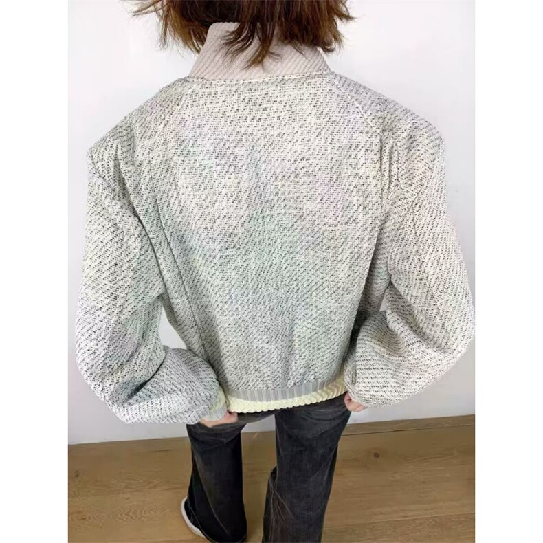 男廓形夹克加厚保暖棉服个性美潮外套宽松百搭飞行服HHT159P84,男装夹克,星座1013-5