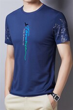 短袖T恤男夏季薄款Polo领衫2023新款商务休闲男装百搭半截袖男t恤，男装T恤，电商B212（原钱塘6029）