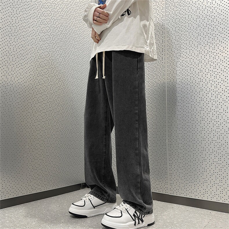 抖音品质大货男士大码牛仔裤橡筋裤松紧腰NZ100-P35限价58,男装牛仔裤,星座1103