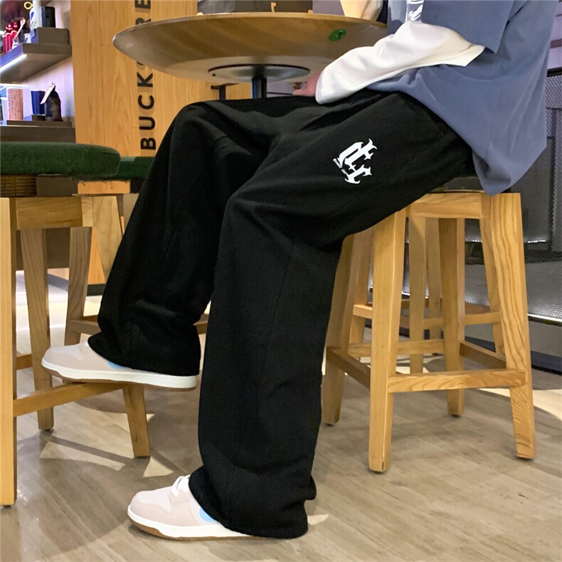 k1013-p50-控68 M-5XL 美式高阶黄泥拉链宽松大码牛仔裤cityboy图片