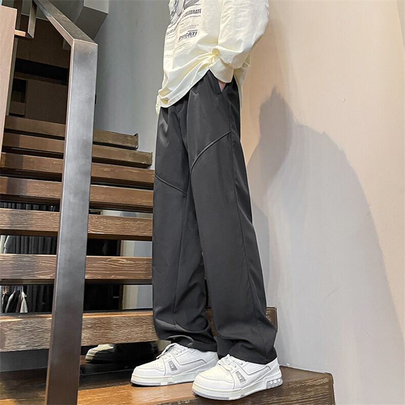 8XL-M春季户外冲锋裤男款薄款登山大码休闲百搭直筒裤子KZ013P50,男装休闲裤,电商B312