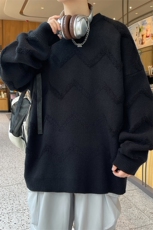 秋季新款圆领毛衣男休闲针织打底衫潮MY803-特P58，男装针织衫/毛衣，星座210-1