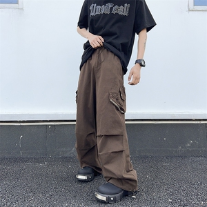 2024春季新款直筒工装裤男美式潮牌机能休闲长裤 现货 K7714-P60图片