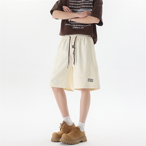 8XL-M 抖音品质特大码 ins潮流亮色休闲短裤印花五分裤DK1521P35图片