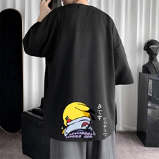 Q11036-P30春夏季七分袖t恤男大码五分袖男短袖中袖，男装T恤，电商A040
