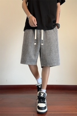 短裤男夏季美式复古拼接五分裤潮牌宽松大码XZ102B-1DK2593特批25，男装牛仔裤，星座102B-1