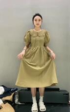 2023夏季新款时尚高级气质温柔连衣裙，女装连衣裙，L·H·X