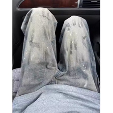 水洗脏染泼墨牛仔裤男潮牌裤子设计感直筒弯刀微喇裤NA450，男装牛仔裤，星座1116A（原606A-3）