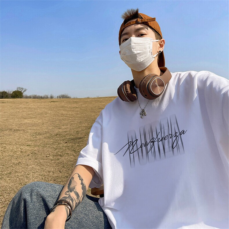 可设48小时发货支持抖音得物来样二开230克重磅美式短袖t恤MT365,男装T恤,电商A486