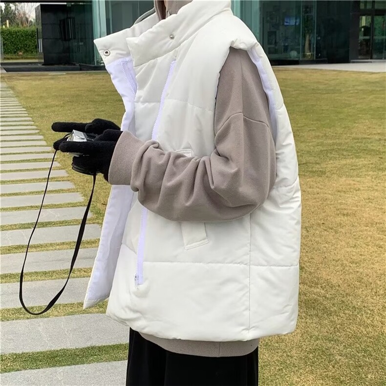 原宿秋季纯色马甲男百搭潮新款CM03P30,男装背心/马甲,星座1116-2