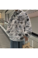 XZ216-BK94-P12821男女情侣中性棉衣外套毛绒仿皮草棉服h控148，男装棉衣，星座716-5（原216-1）