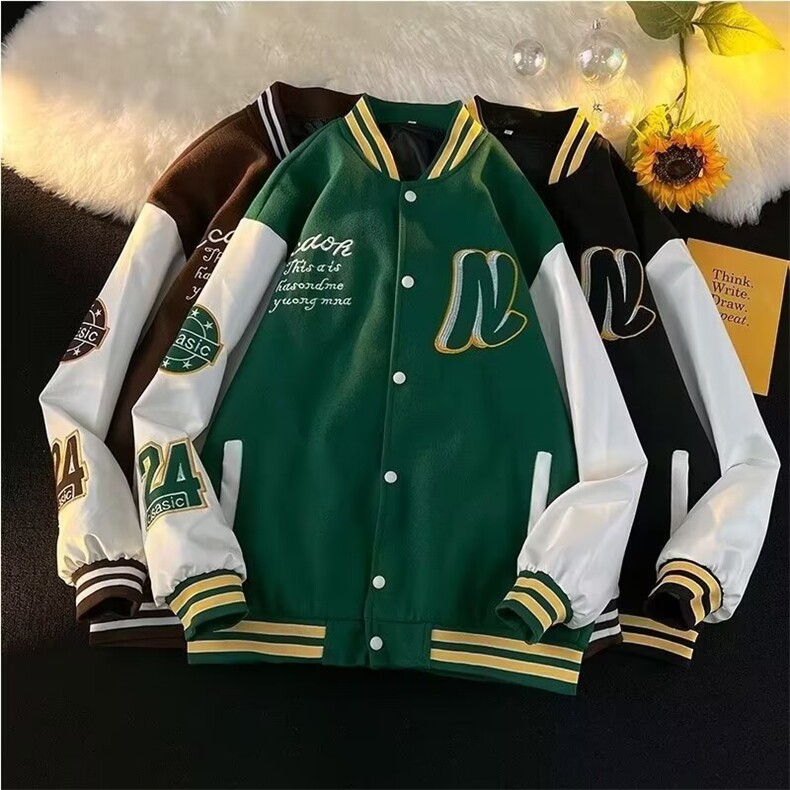 春季新款时尚棒球服外套JA686P40,男装夹克,星座1116-2