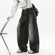 《现货主推》美式宽松牛仔裤GXX122-P65控98，男装牛仔裤，电商C303