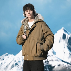 韩版冬季新款舒适亲肤潮流百搭男棉袄外套加棉加厚棉服2998-P115，男装棉衣，电商B306