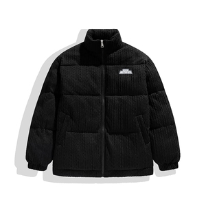 高品质冬季数据1万加中性羽绒棉服针织面料保暖M865-TP100图片