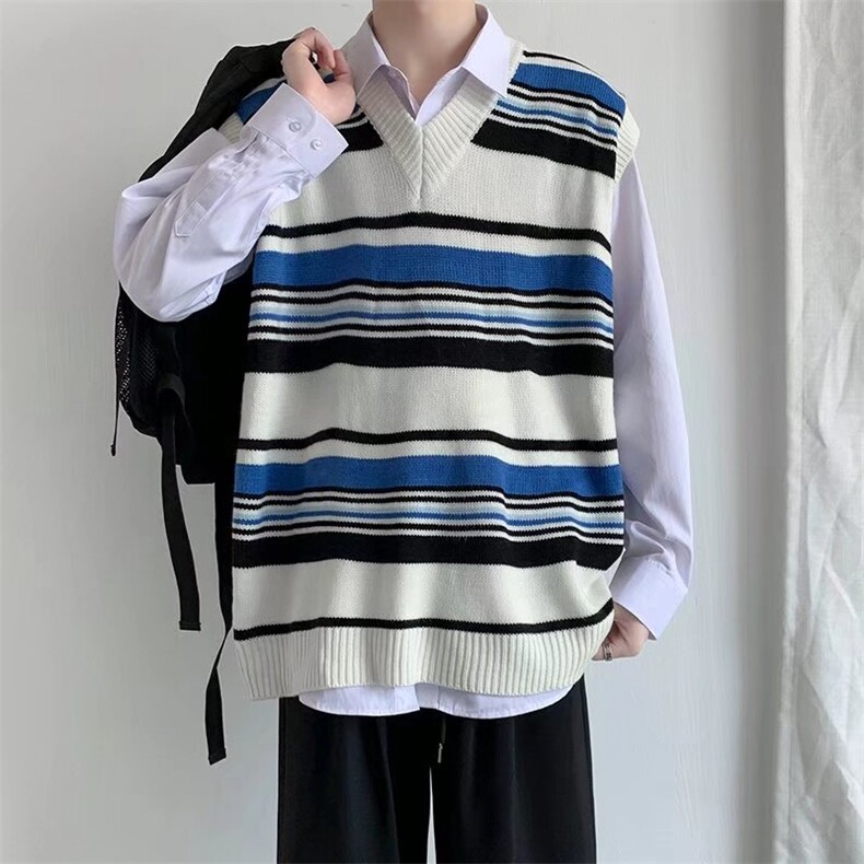 毛衣男韩版潮流修身V领短袖毛衣MG610P40,男装针织衫/毛衣,星座1116-2