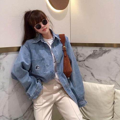 2021年春季牛仔衬衫新品，女装衬衫，尚映