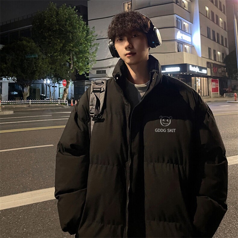 外景冬季新款加厚面包服男宽松保暖棉衣大码立领外套MF00381/P90,男装棉衣,电商B316