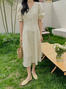 【订单款】夏季新款碎花系列连衣裙图片