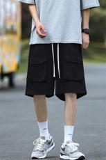 2025夏潮ins休闲卫裤男时尚五分短裤A061-X5512-P45，男装牛仔裤，电商A061-1
