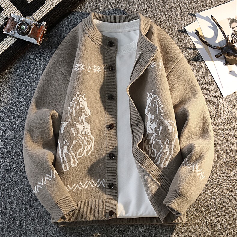 高品质毛衣男秋冬青少年针织打底衫加厚保暖衣KJ1036-P80,男装T恤,星座1105-3