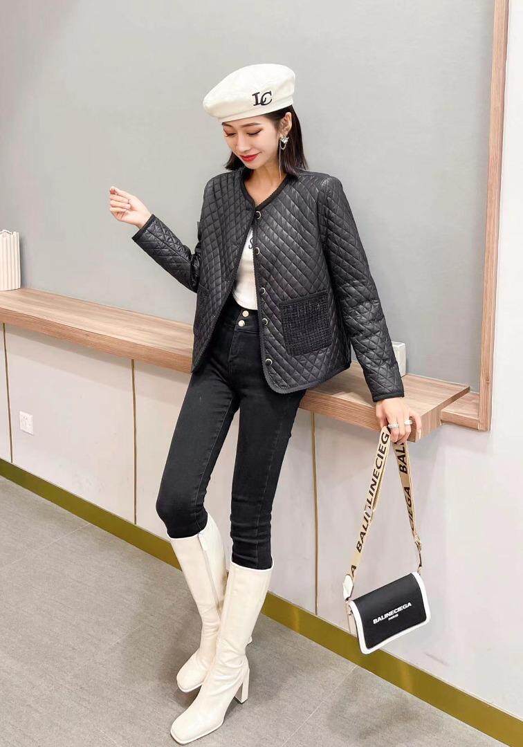 [现货]小香风轻溥外套，两色、四个尺码，其它，依柏璐(1F)