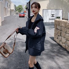 【现货】刺绣重工派克251-606-P165-K228，女装风衣，浙宝189