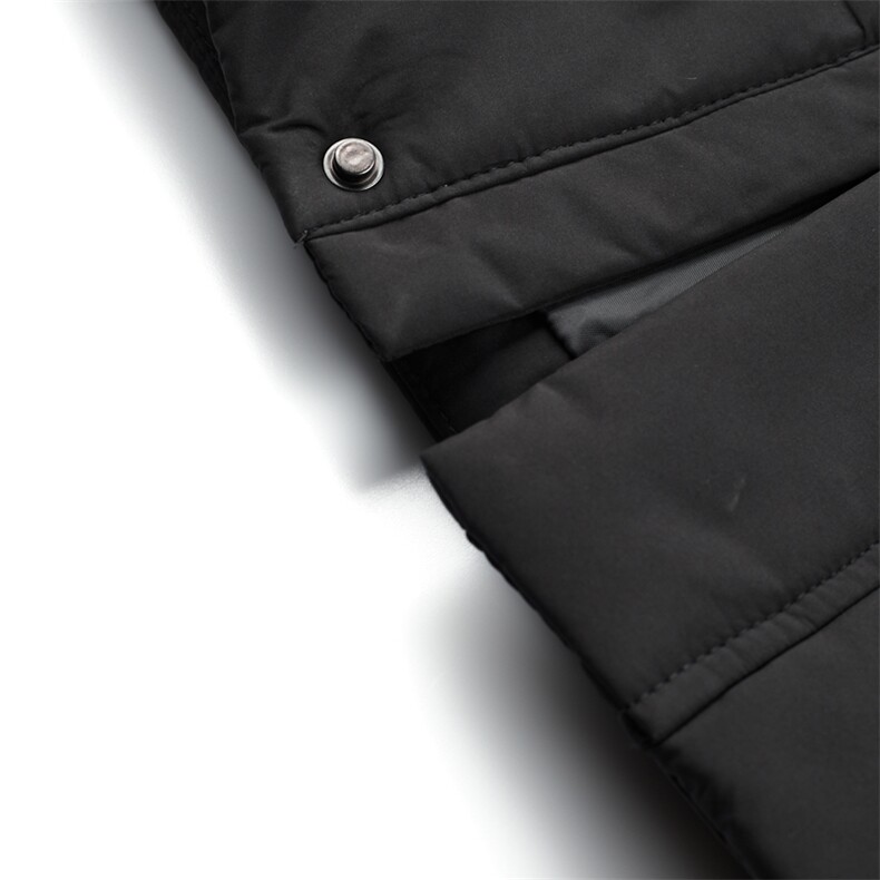 冬季新款中年男士中长款连帽羽绒服男爸爸冬装外套TLM2101-P265,男装羽绒服,电商B212（原钱塘6029）