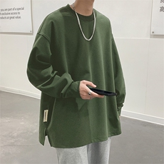 WASSUPHAPPY圆领卫衣男款春秋季潮牌青少年重磅慵懒宽松休闲外套，男装卫衣，星座109