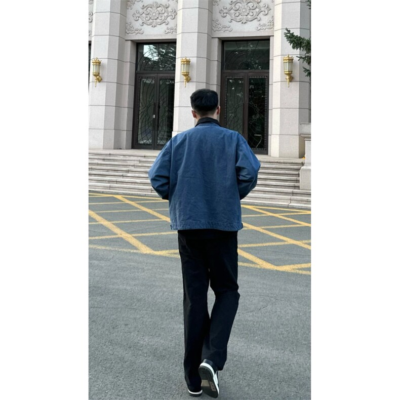 底特律工装夹克短款古着美式复古潮牌cleanfit外套男春秋P11-P85,男装夹克,星座1007（原301D）