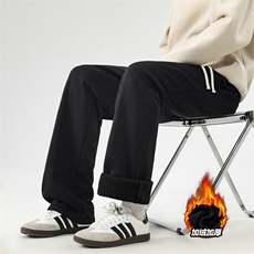 简约秋冬保暖加绒加厚舒适卫裤时尚大码S-5XLJRJHTP01:25:48，男装休闲裤，星座718-1