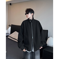 F529P72秋冬男装夹克简约百搭休闲外套男装上衣薄，男装夹克，星座512-6