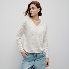 2025秋冬新款高端气质时尚百搭长袖山羊绒100%针织上衣女，女装羊绒衫，阿舍尔精品