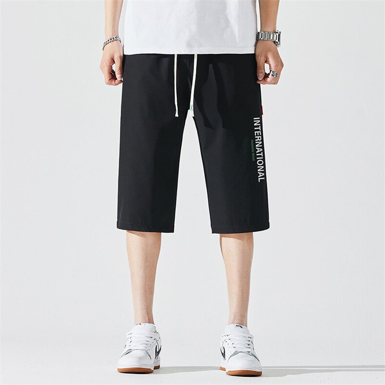 2025夏季新款男士七分裤时尚休闲马裤潮流男裤子KZ1091-P28,男装休闲裤,星座217-4