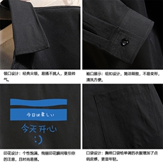CS15033-P38长袖衬衫男士大码宽松衬衣男寸衫男寸衣，男装衬衫，电商A040A