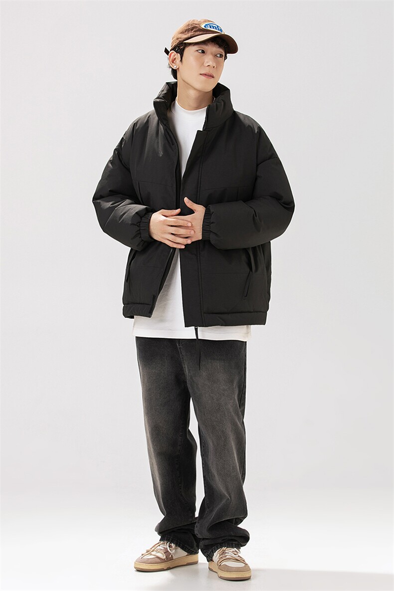 男士宽松防风防水加厚棉袄面包服DSA157B-M8808-P75,女包手腕包,电商A157B
