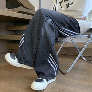 C315-G3056现货数据款织带拼接牛仔裤(P65X89)公寓8图片