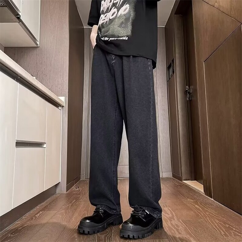 2024美式牛仔裤男款春季长裤潮 N8182 P46图片