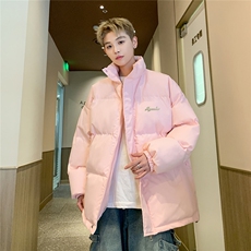 港风新款男女大码棉衣字母高品质棉服XZ201-2A209-P58控108现货，男装棉衣，星座201-2