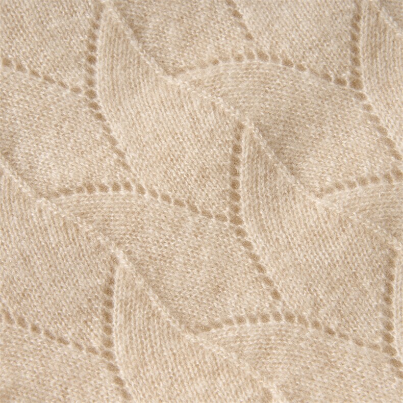 凤尾花镂空花脖套春秋时尚百搭简约大方,饰品围巾,百纳羊绒