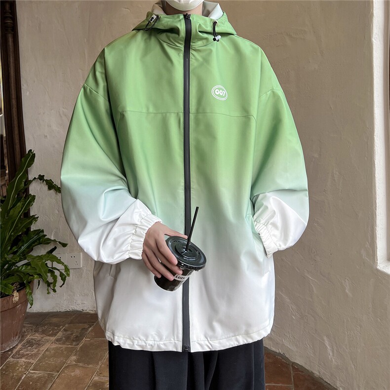 1港风山系防水渐变大码M-5XL夹克男100%聚酯纤维JK77087P85控128，男装夹克，星座226-2