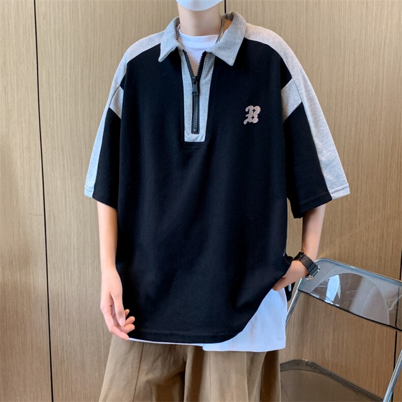 T65-P32夏季宽松型polo领短袖图片